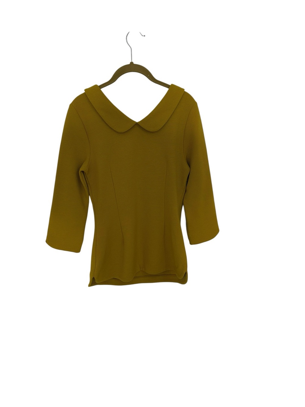 Boden Sarah NWT Women's Mustard Yellow Boatneck Sweater 4 - Picture 3 of 5